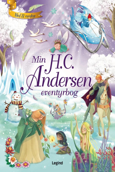 Omslag: Min H.C. Andersen eventyrbog