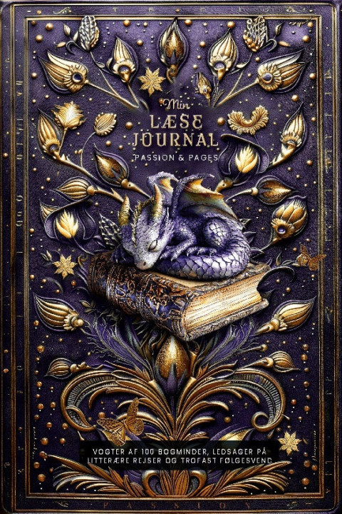Omslag: Min Læsejournal Bogdrage