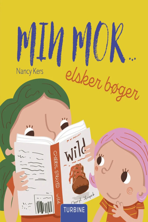 Omslag: Min mor... elsker bøger