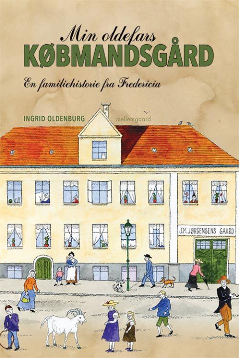Omslag: Min oldefars købmandsgård