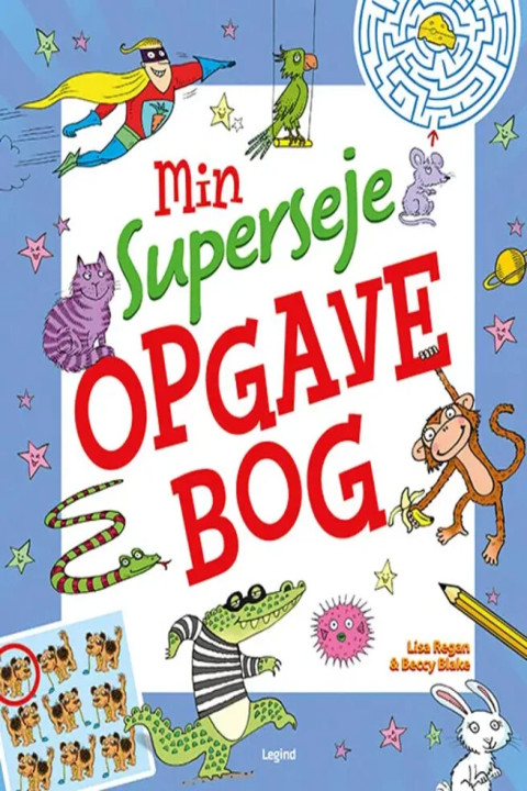 Omslag: Min superseje opgavebog