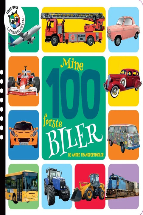 Omslag: Mine 100 første biler og andre transportmidler
