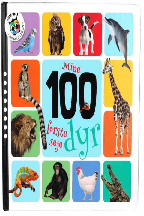 Omslag: Mine første 100 seje dyr