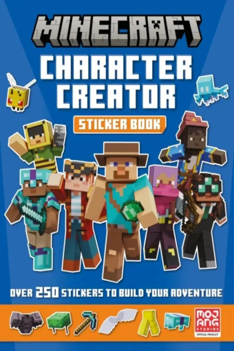 Omslag: Minecraft Character Creator Sticker Book