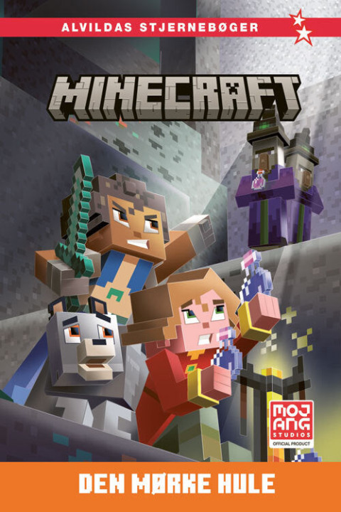 Omslag: Minecraft - Den mørke hule