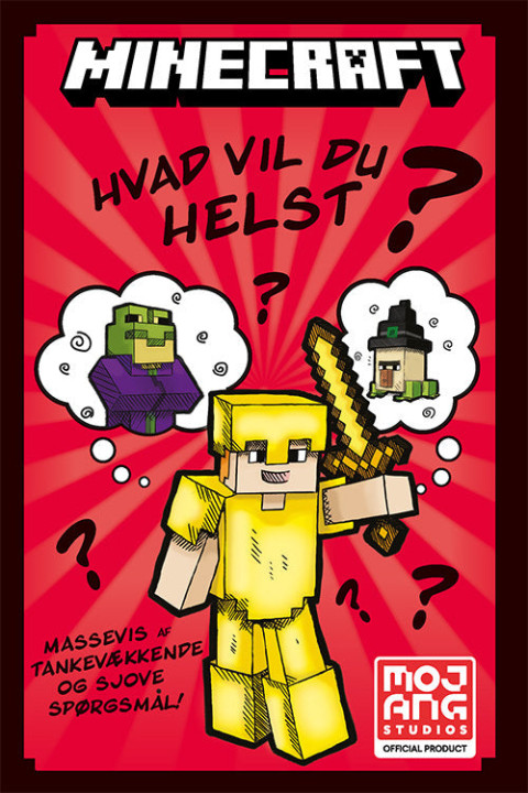 Omslag: Minecraft - Hvad vil du helst?