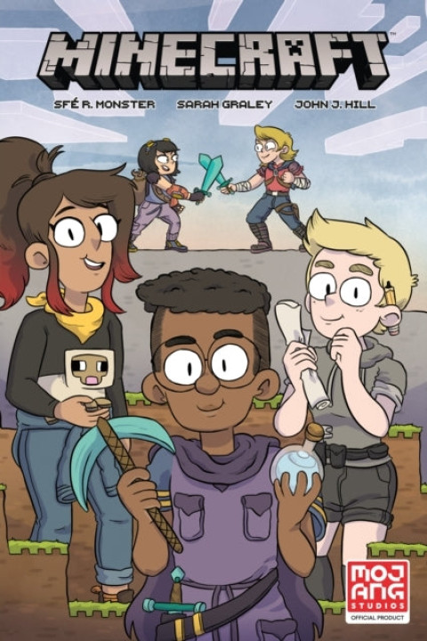 Omslag: Minecraft Volume 1 Graphic Novel