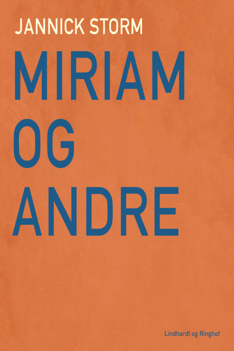 Omslag: Miriam og andre