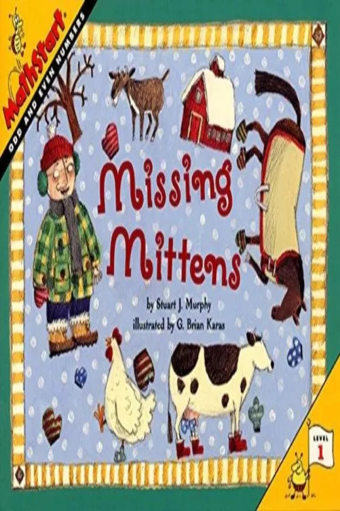 Omslag: Missing Mittens - MathStart Level 1: Odd and Even Numbers