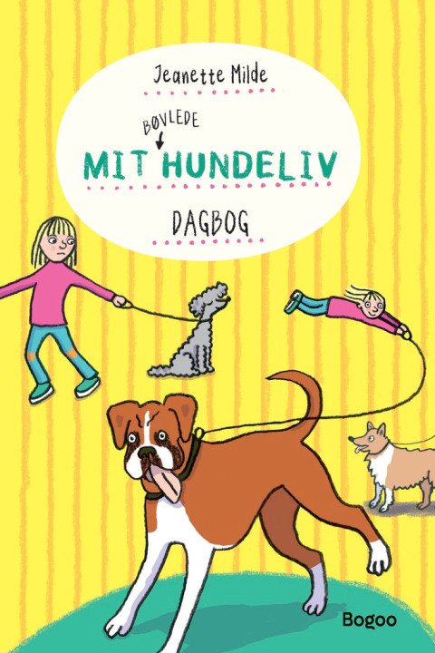 Omslag: Mit bøvlede hundeliv