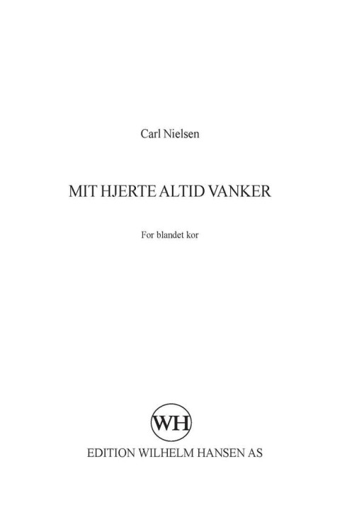 Omslag: Mit hjerte altid vanker