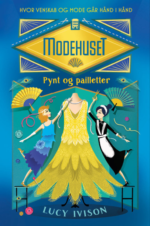 Omslag: Modehuset 1 Pynt og pailletter