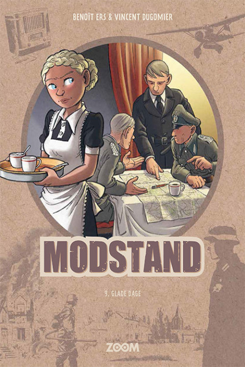 Omslag: Modstand 9: Glade dage
