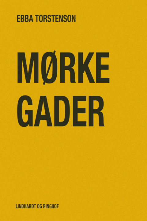Omslag: Mørke gader