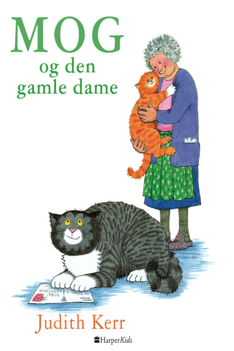 Omslag: Mog og den gamle dame