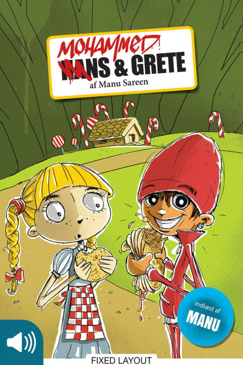 Omslag: Mohammed og Grete