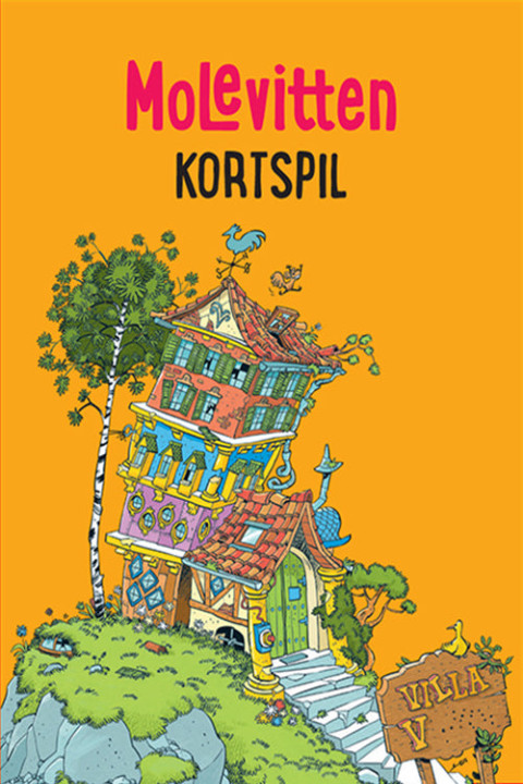 Omslag: Molevitten, 0. kl., Molevitten Kortspil