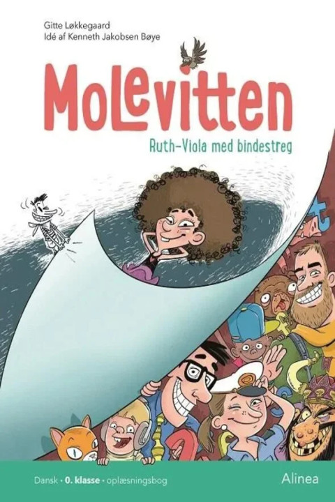 Omslag: Molevitten, 0. kl., Ruth-Viola med bindestreg