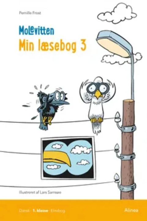 Omslag: Molevitten, Min læsebog 3, 1. kl.