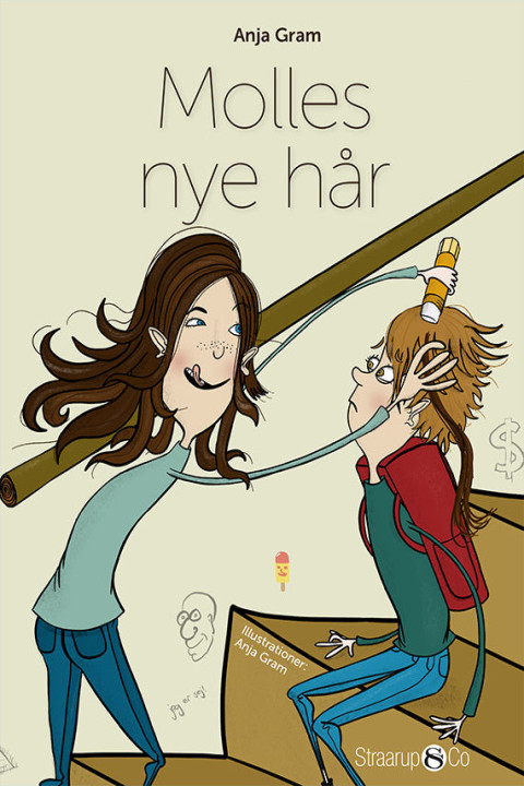 Omslag: Molles nye hår
