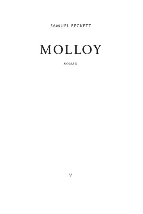 Omslag: Molloy