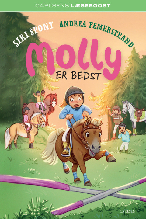 Omslag: Molly er bedst!