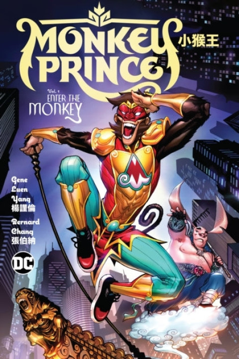 Omslag: Monkey Prince Vol. 1 Enter the Monkey