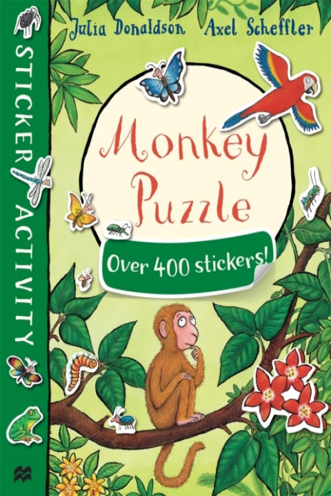 Omslag: Monkey Puzzle Sticker Book