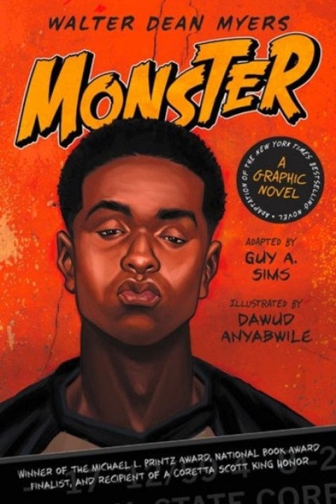 Omslag: Monster: a Graphic Novel