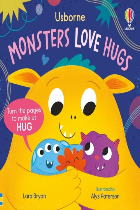 Omslag: Monsters Love Hugs