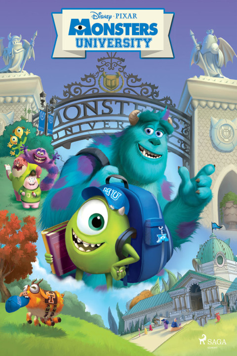 Omslag: Monsters University