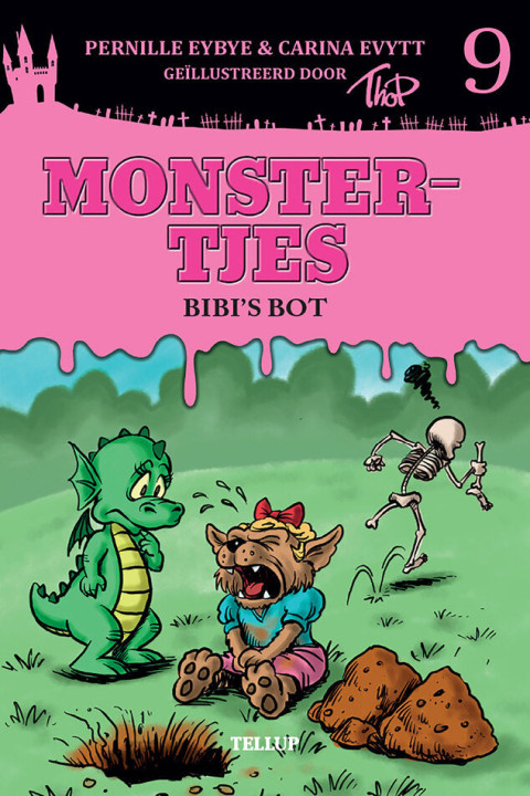Omslag: Monstertjes 9: Bibiâ s bot