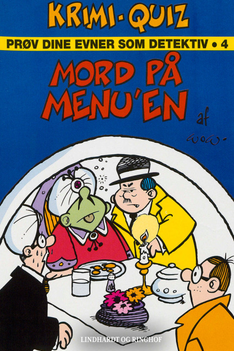 Omslag: Mord på menu'en