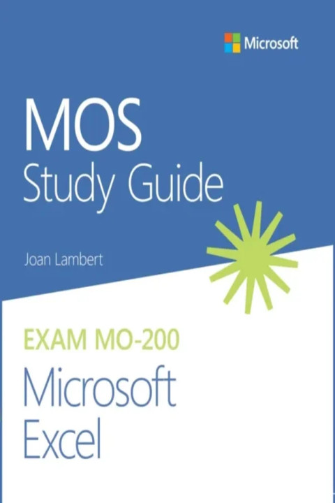 Omslag: MOS Study Guide for Microsoft Excel Exam MO-200
