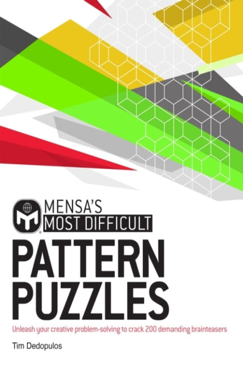 Omslag: Most Difficult Pattern Puzzles Mensa