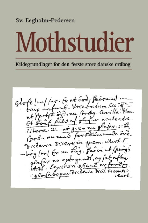 Omslag: Mothstudier
