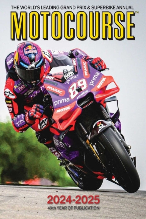 Omslag: Motocourse 2024-25 Annual