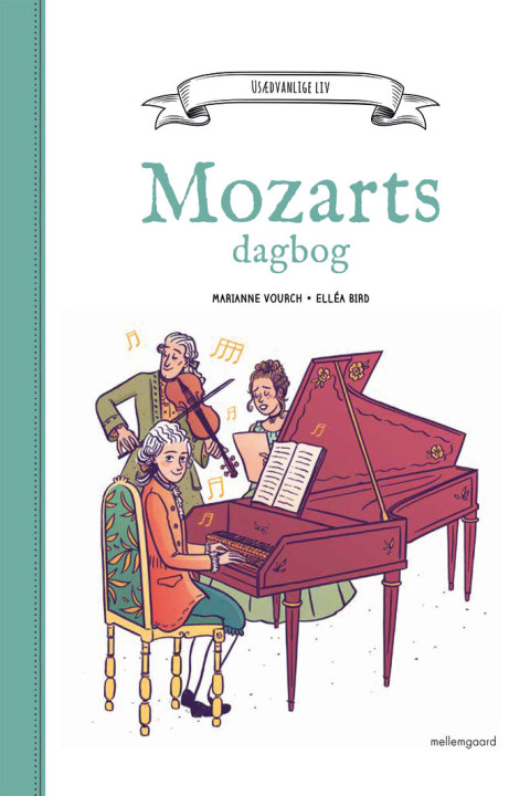 Omslag: Mozarts dagbog