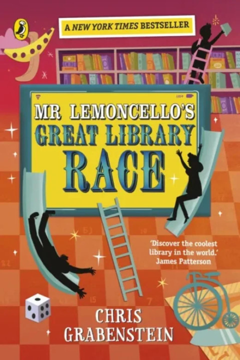 Omslag: Mr Lemoncello's Great Library Race