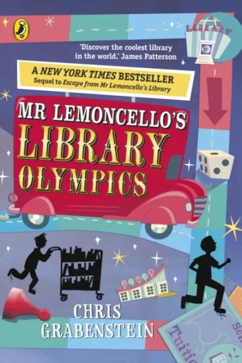 Omslag: Mr Lemoncello s Library Olympics