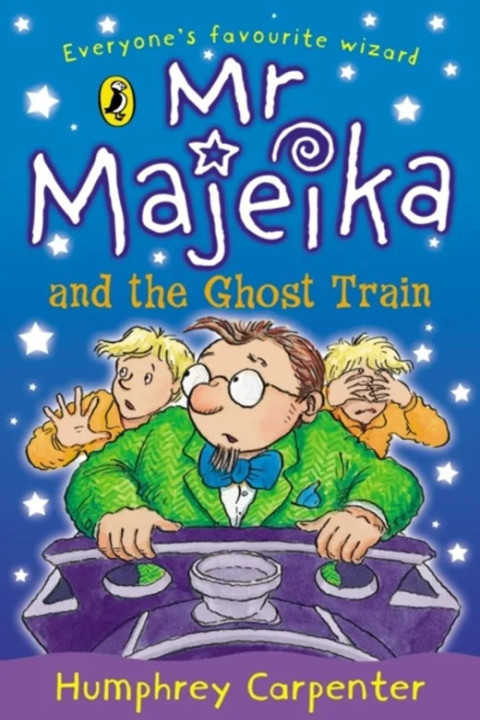 Omslag: Mr Majeika and the Ghost Train