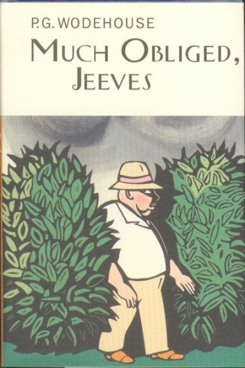 Omslag: Much Obliged, Jeeves