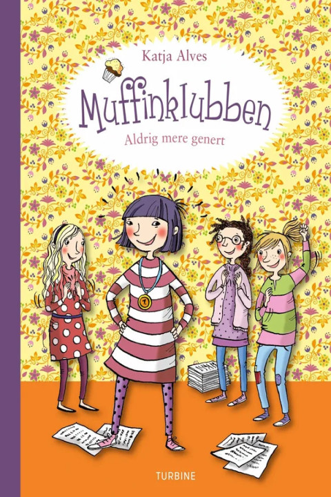 Omslag: Muffinklubben Aldrig mere genert