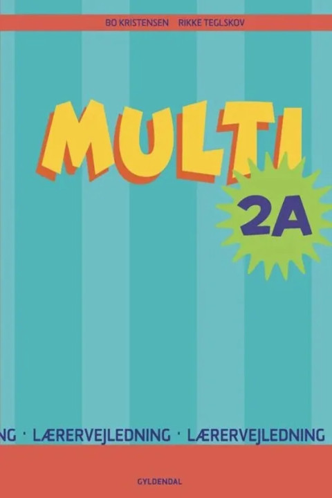 Omslag: MULTI 2A - Lærervejledning