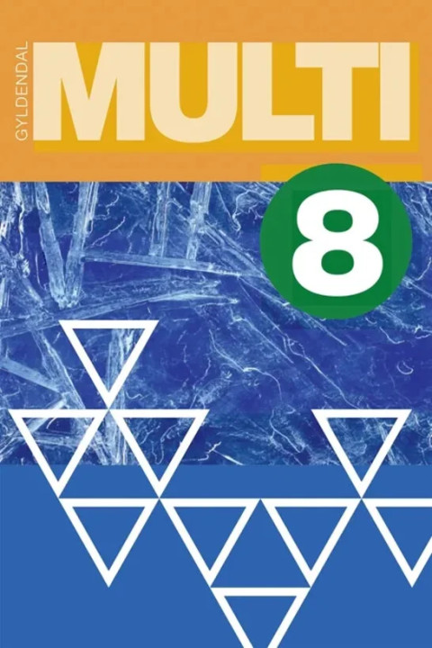 Omslag: MULTI 8 - Matematik grundbog