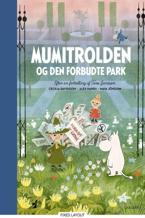 Omslag: Mumitrolden og den forbudte park