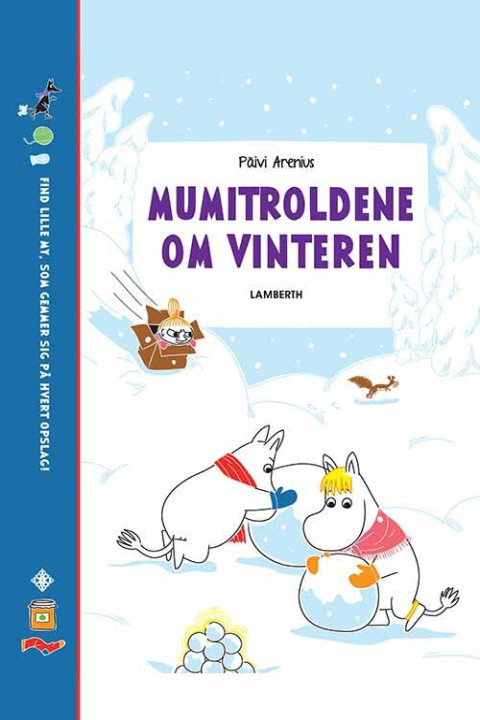 Omslag: Mumitroldene om vinteren