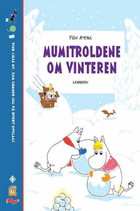 Omslag: Mumitroldene om vinteren