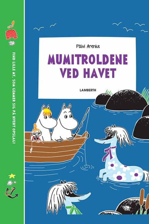 Omslag: Mumitroldene ved havet