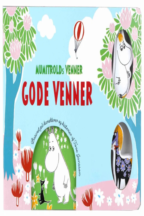 Omslag: Mumitrolds venner - Gode venner